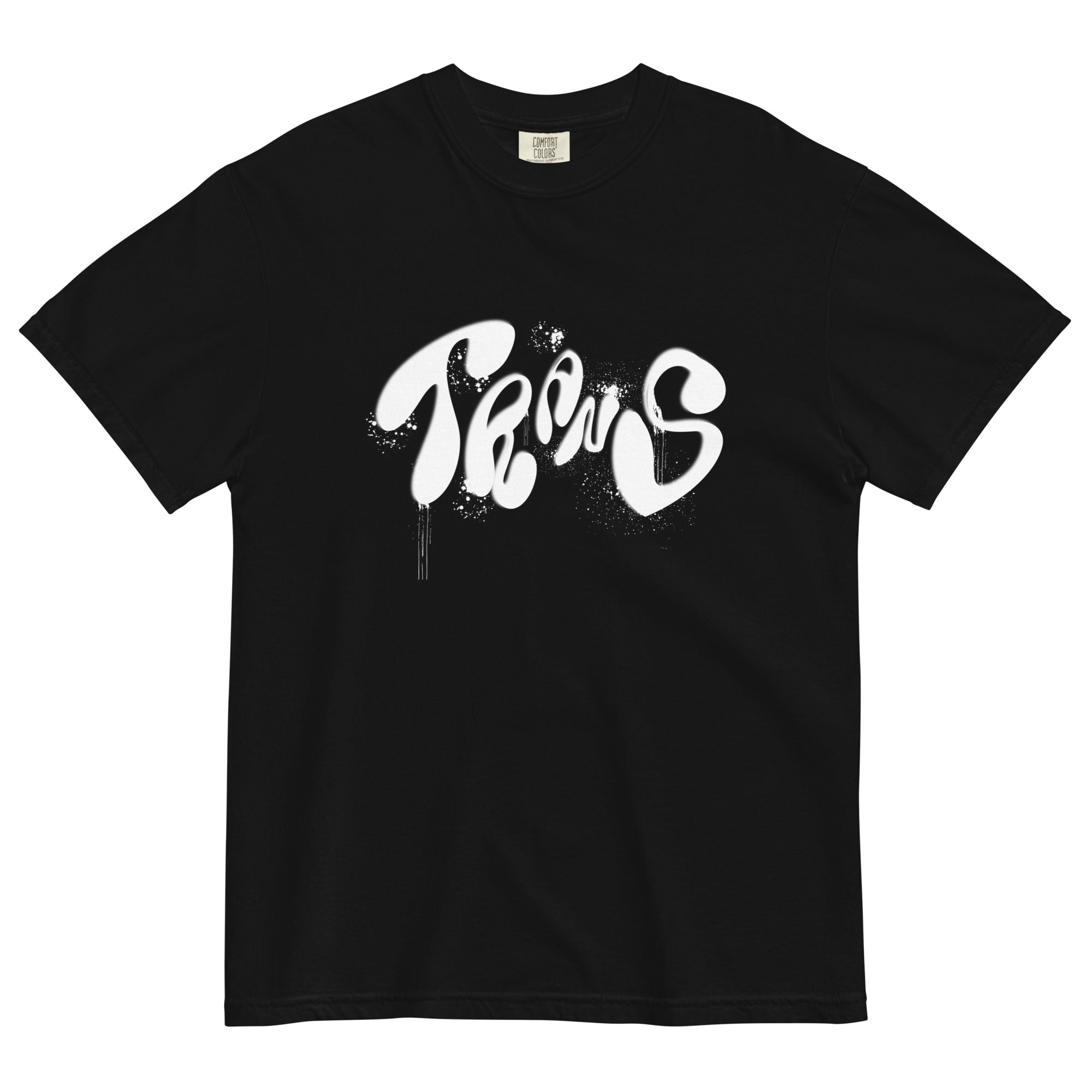 Trans Spray Paint Graffiti T-shirt - Fluro Divergent