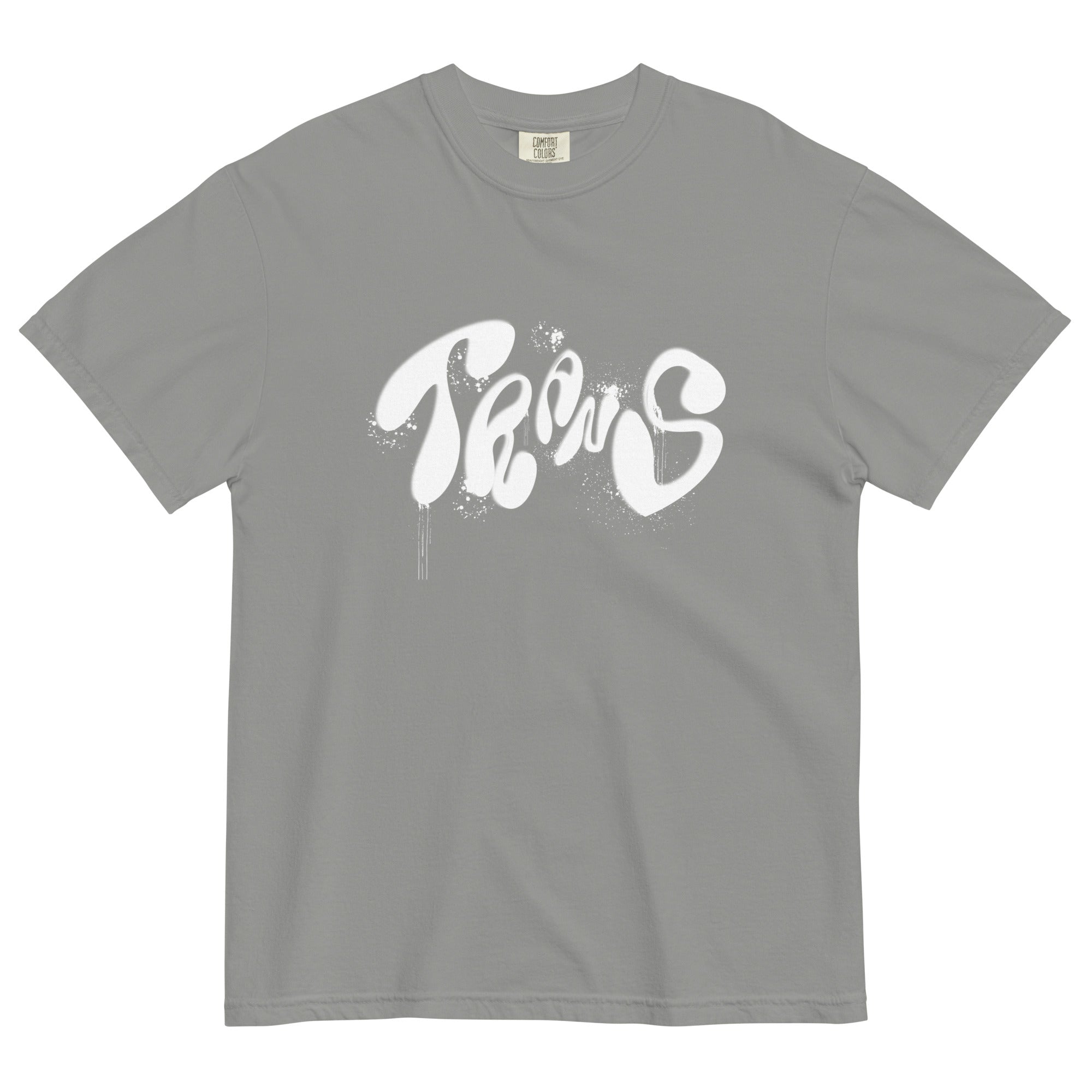 Trans Spray Paint Graffiti T-shirt - Fluro Divergent