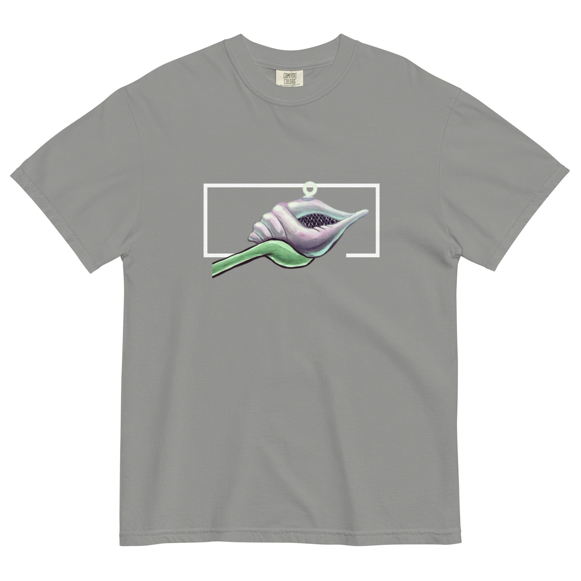 "The Magic Conch" t-shirt - Fluro Divergent