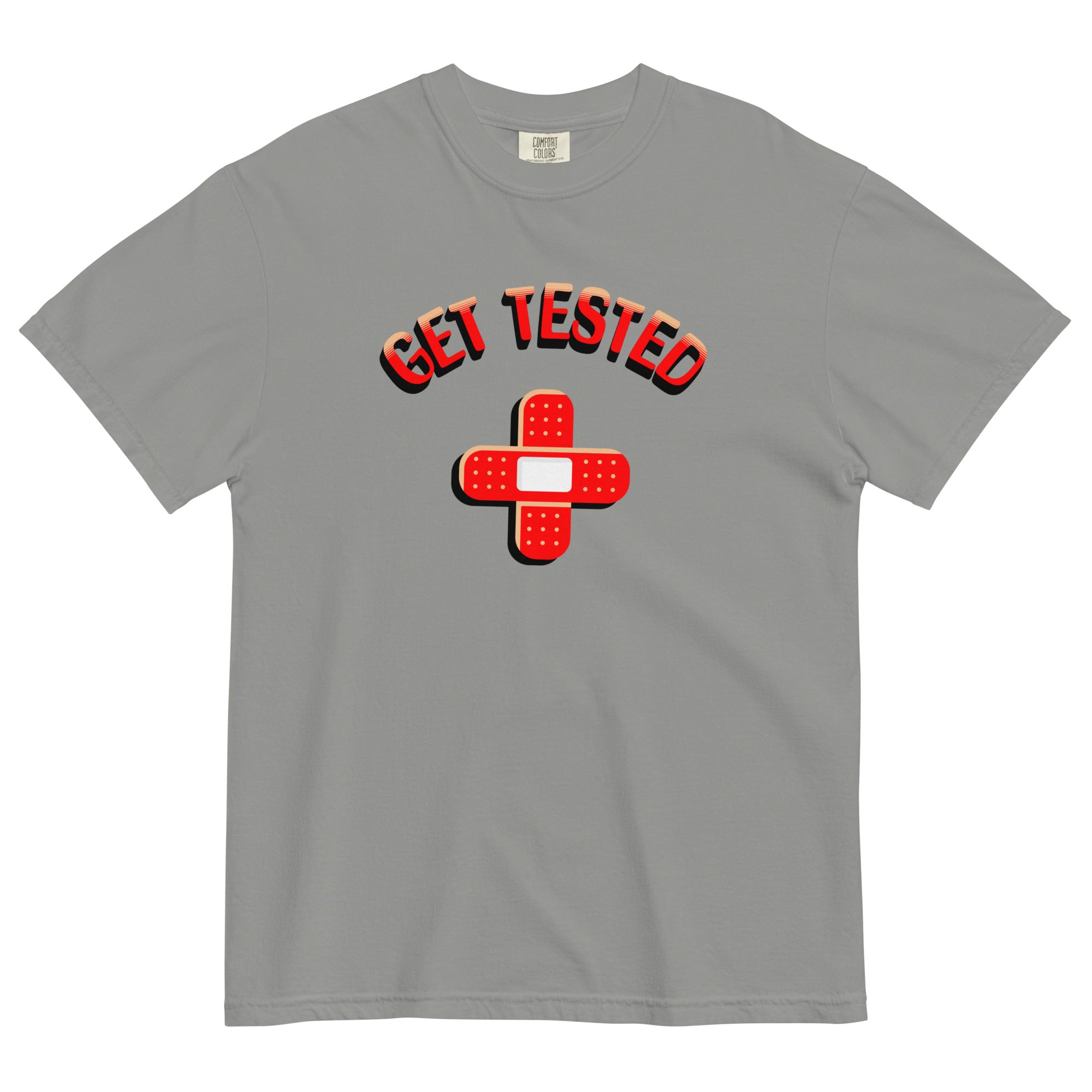 "Get Tested" t-shirt - Fluro Divergent
