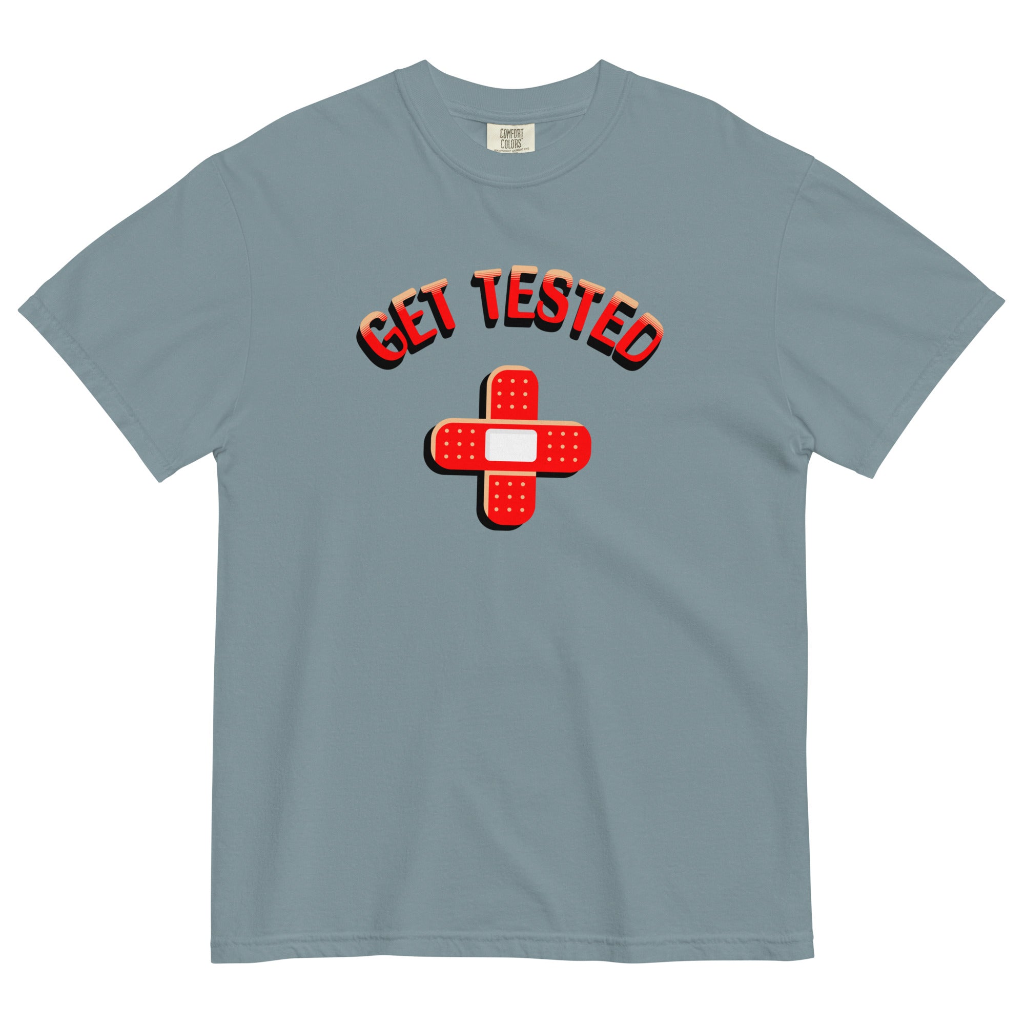 "Get Tested" t-shirt - Fluro Divergent