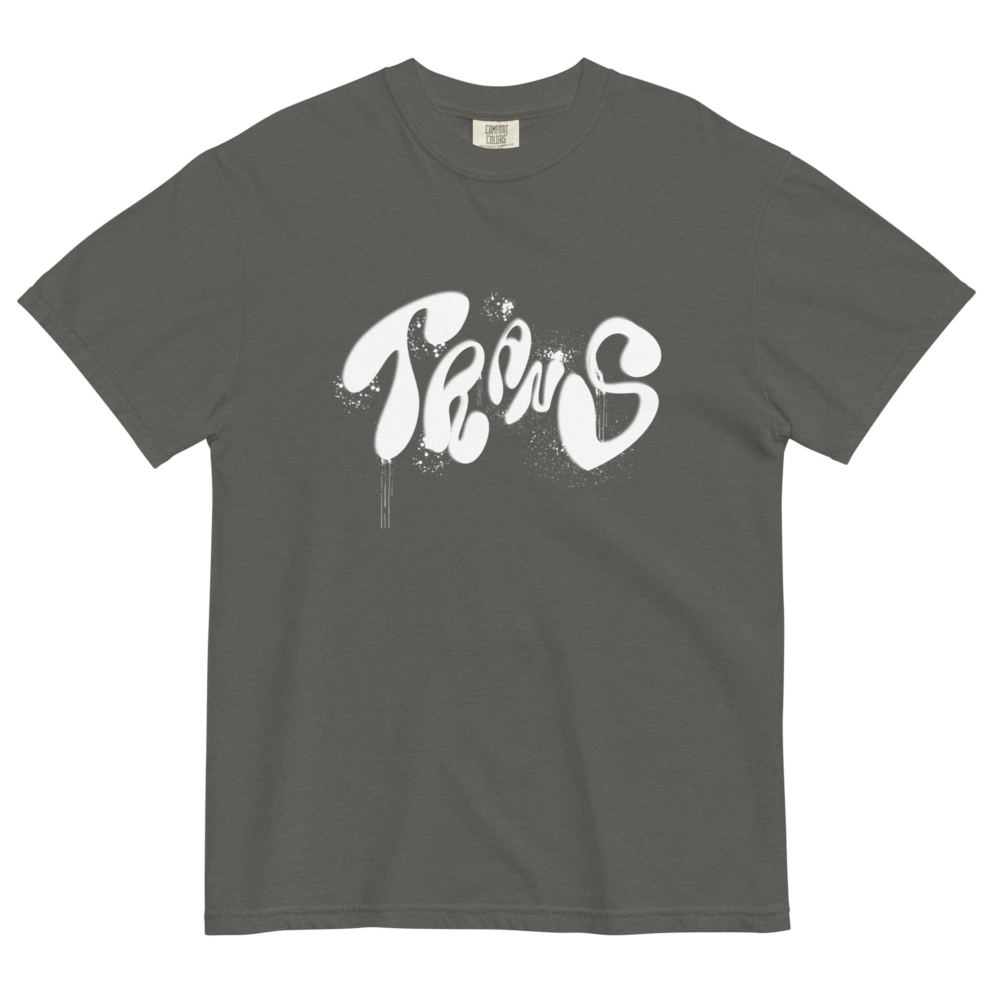 Trans Spray Paint Graffiti T-shirt - Fluro Divergent