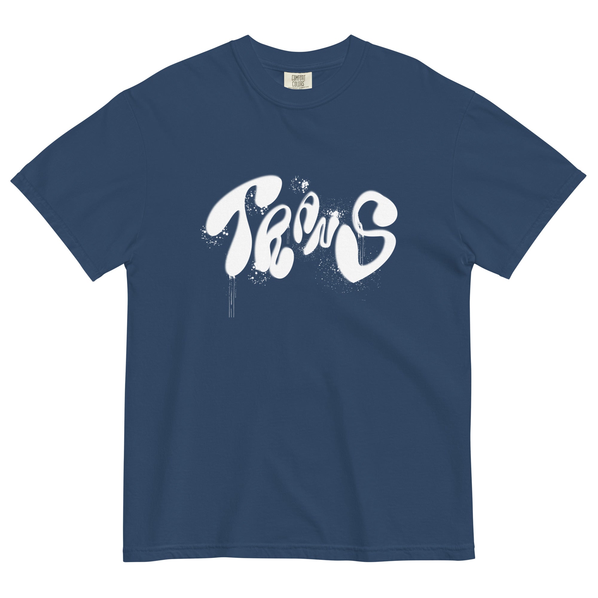 Trans Spray Paint Graffiti T-shirt - Fluro Divergent