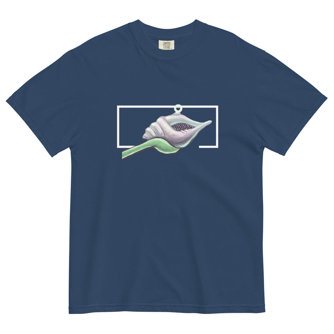 "The Magic Conch" t-shirt - Fluro Divergent