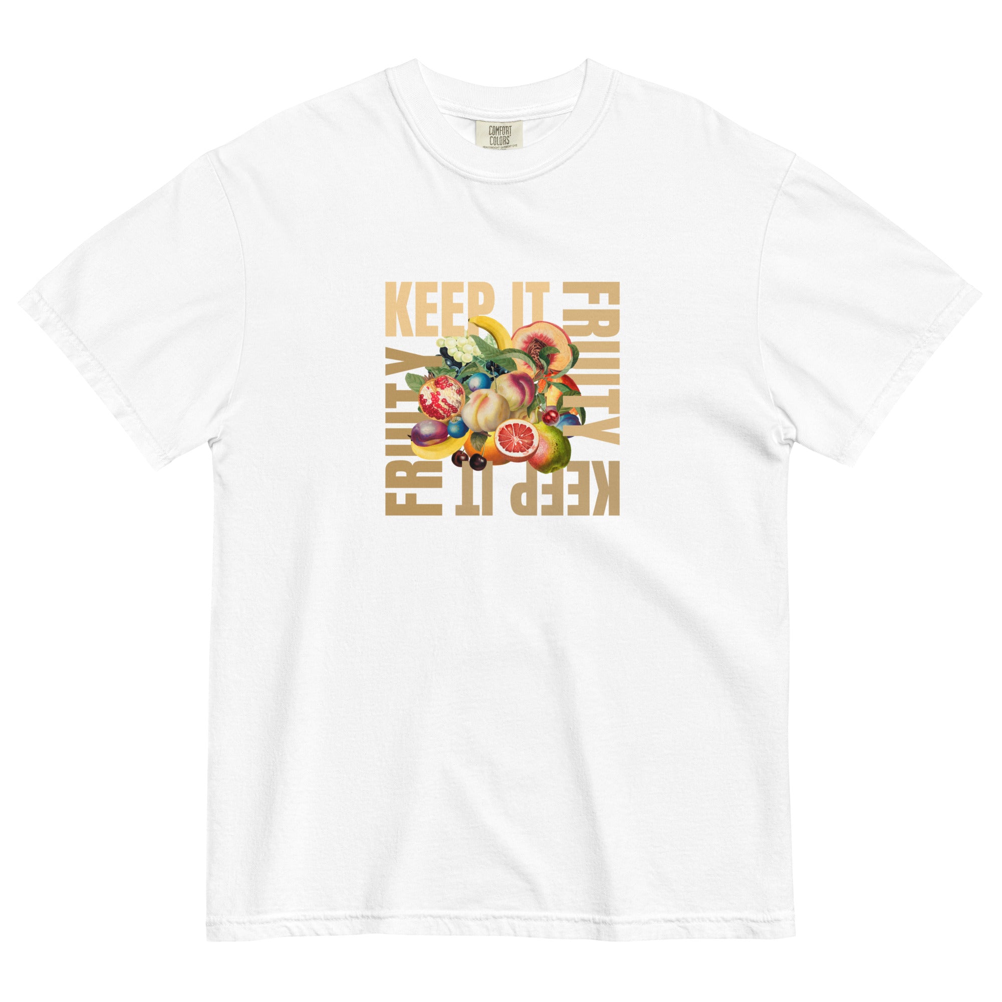 Keep it Fruity t-shirt - Fluro Divergent