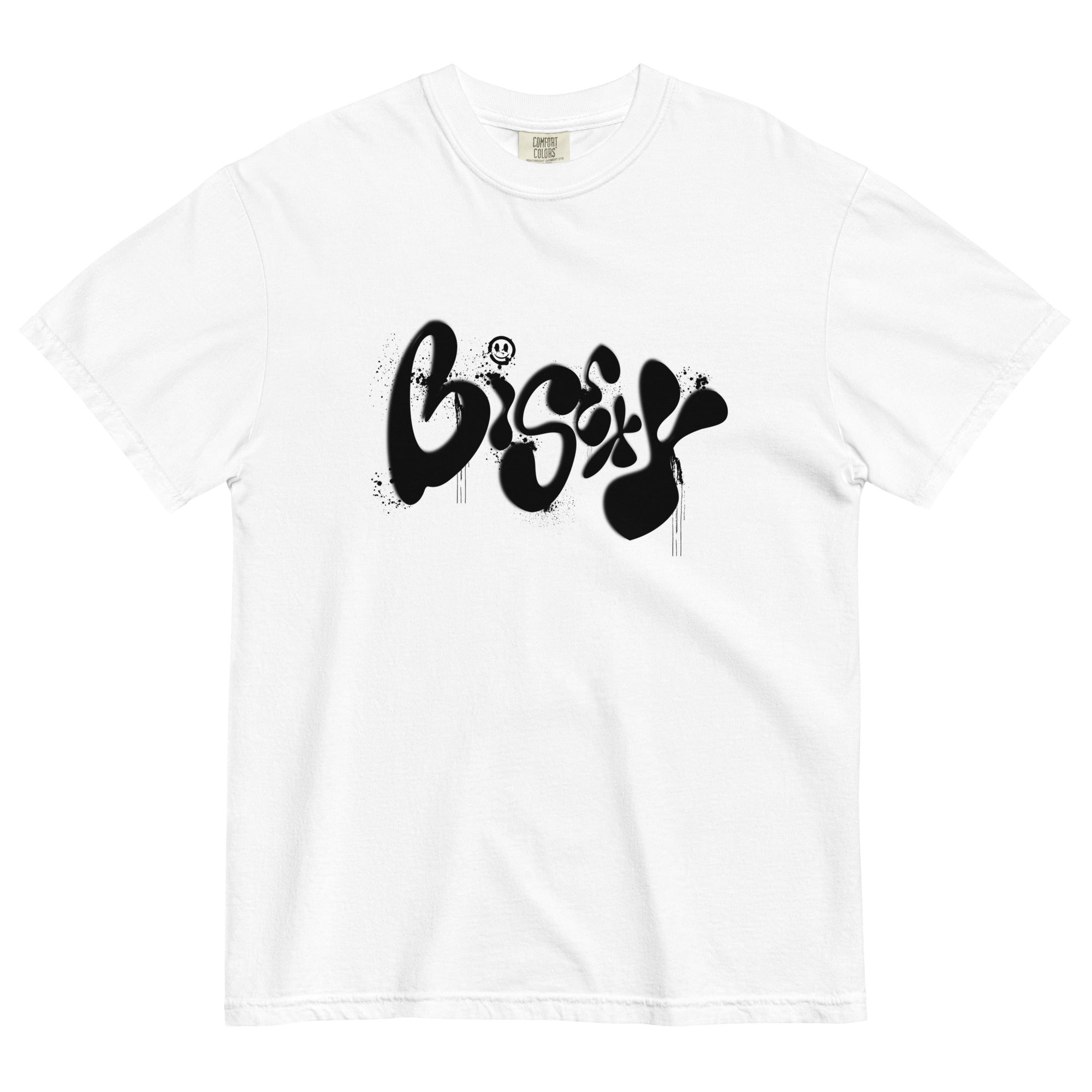Bisexy Spray Paint Graffiti T-shirt - Fluro Divergent