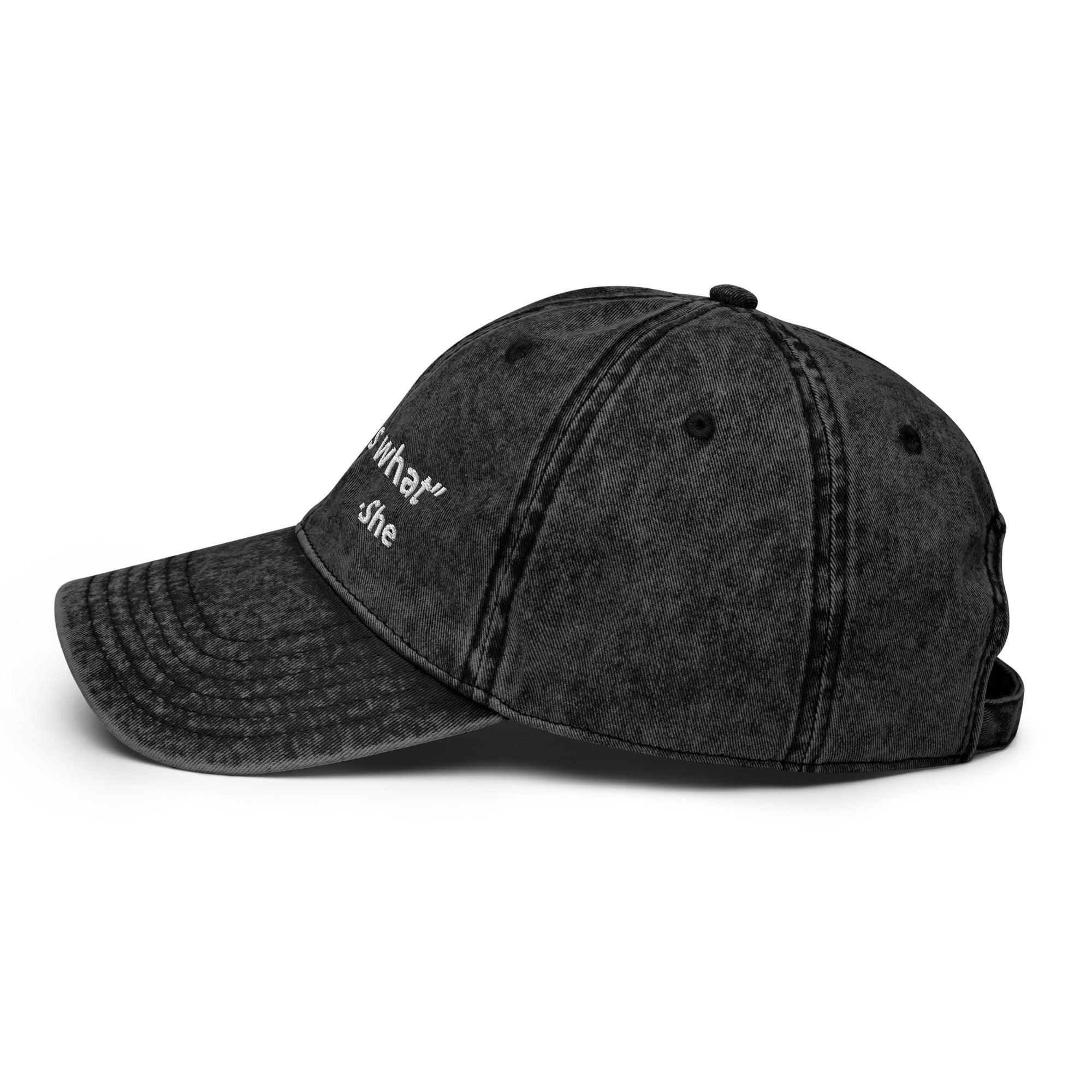 “That’s what she said” Cotton Twill Cap - Fluro Divergent