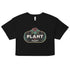 "Plant Daddy" Crop top - Fluro Divergent