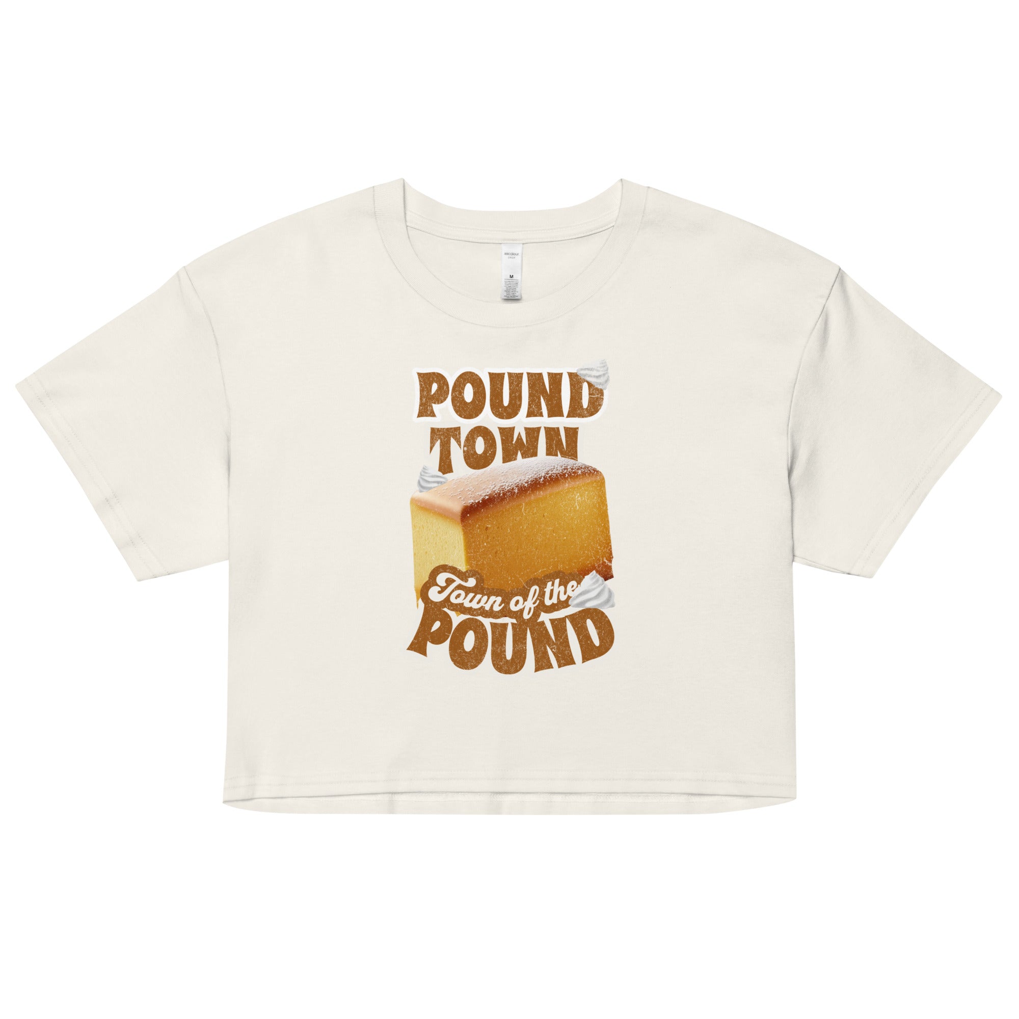 Pound Town, Town of the Pound Crop top - Fluro Divergent