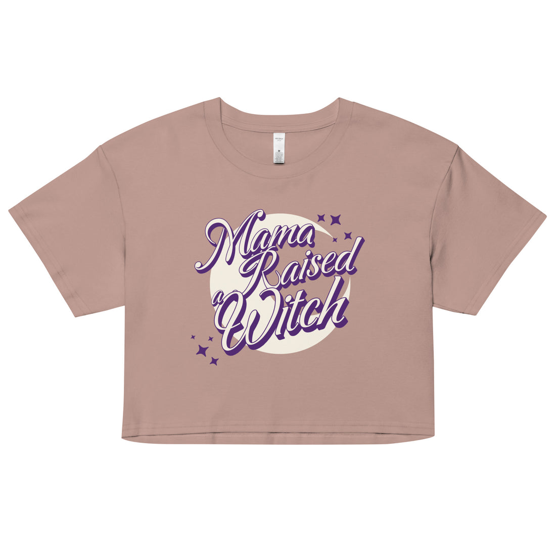 Mama Raised a Witch Crop Top - Fluro Divergent