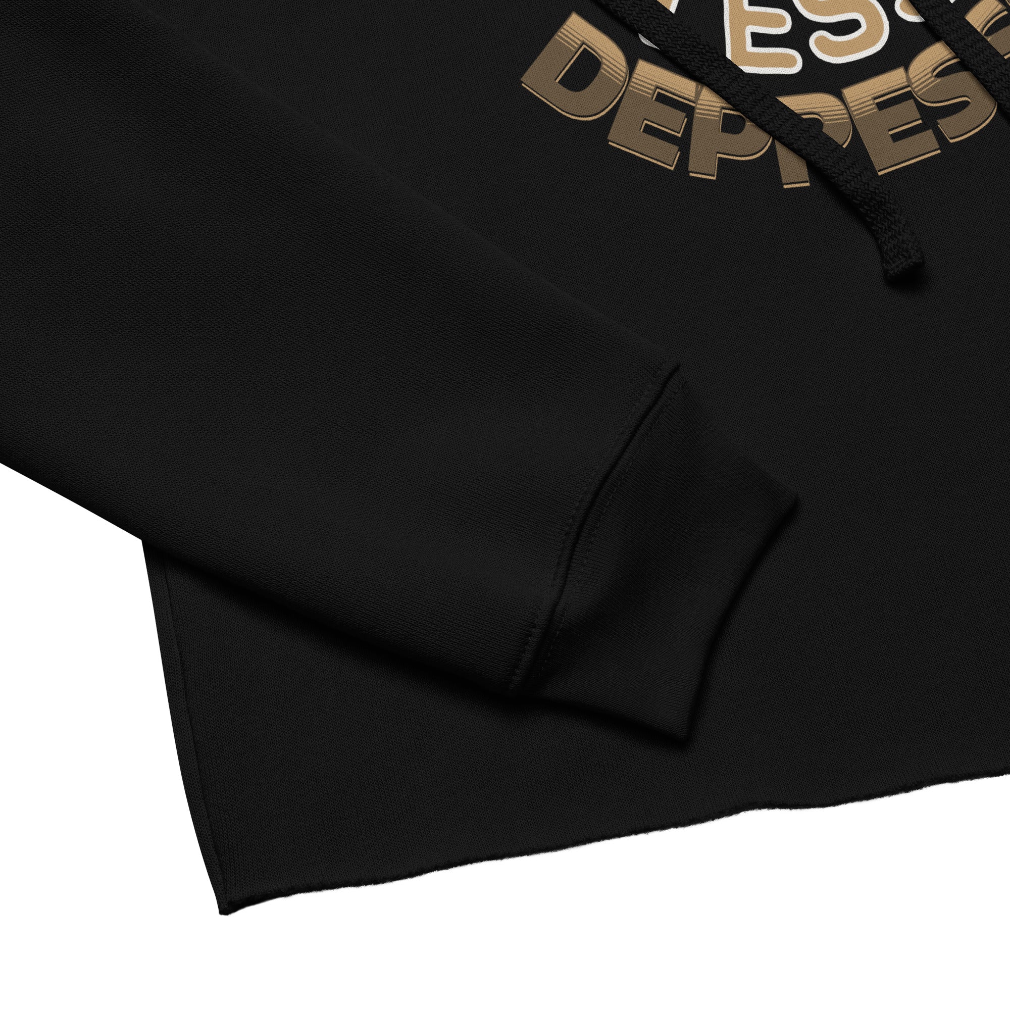More Espresso Less Depresso Crop Hoodie - Fluro Divergent