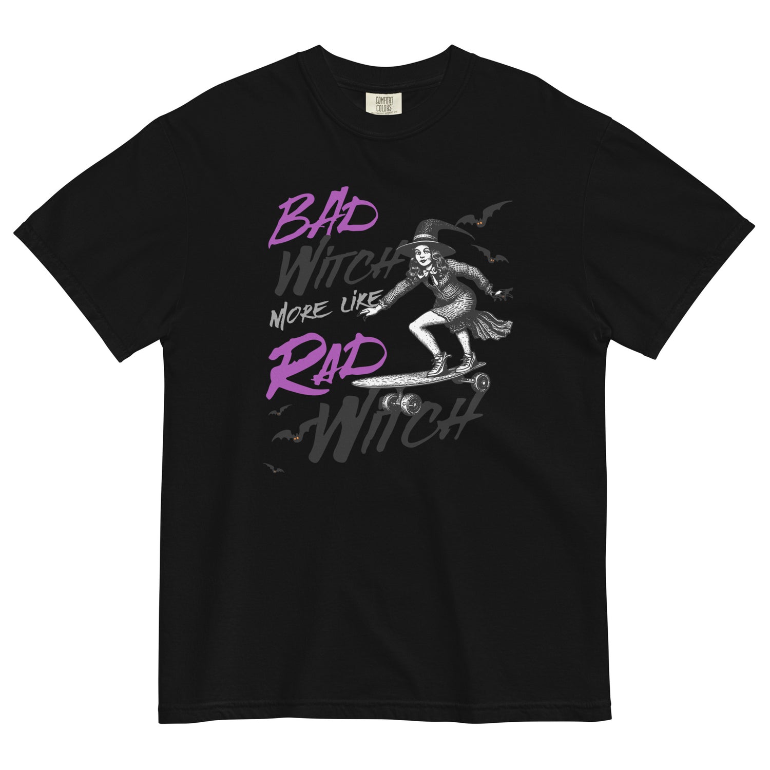 Bad Witch More Like Rad Witch! T-shirt - Fluro Divergent  