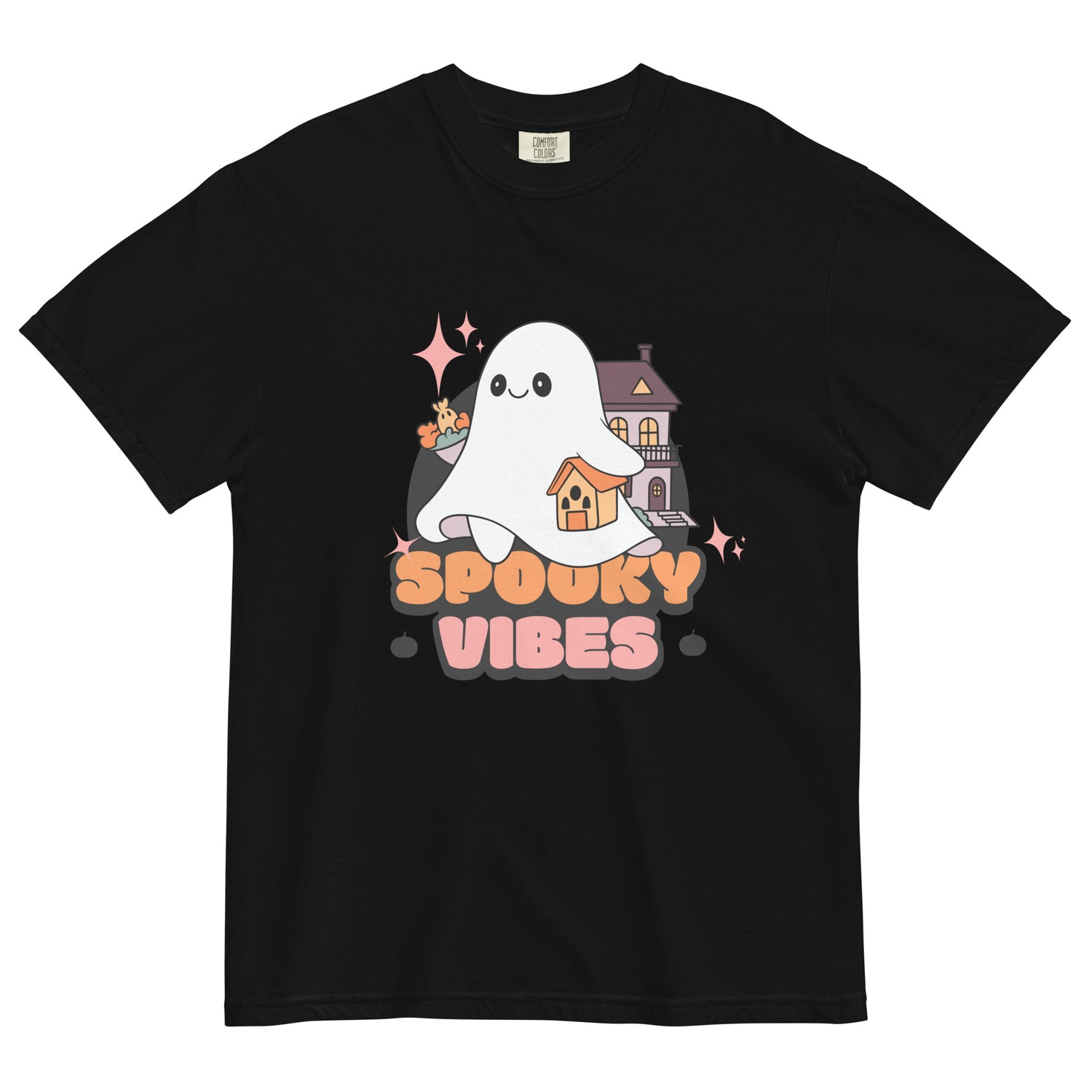 Spooky Vibes T-shirt - Fluro Divergent  