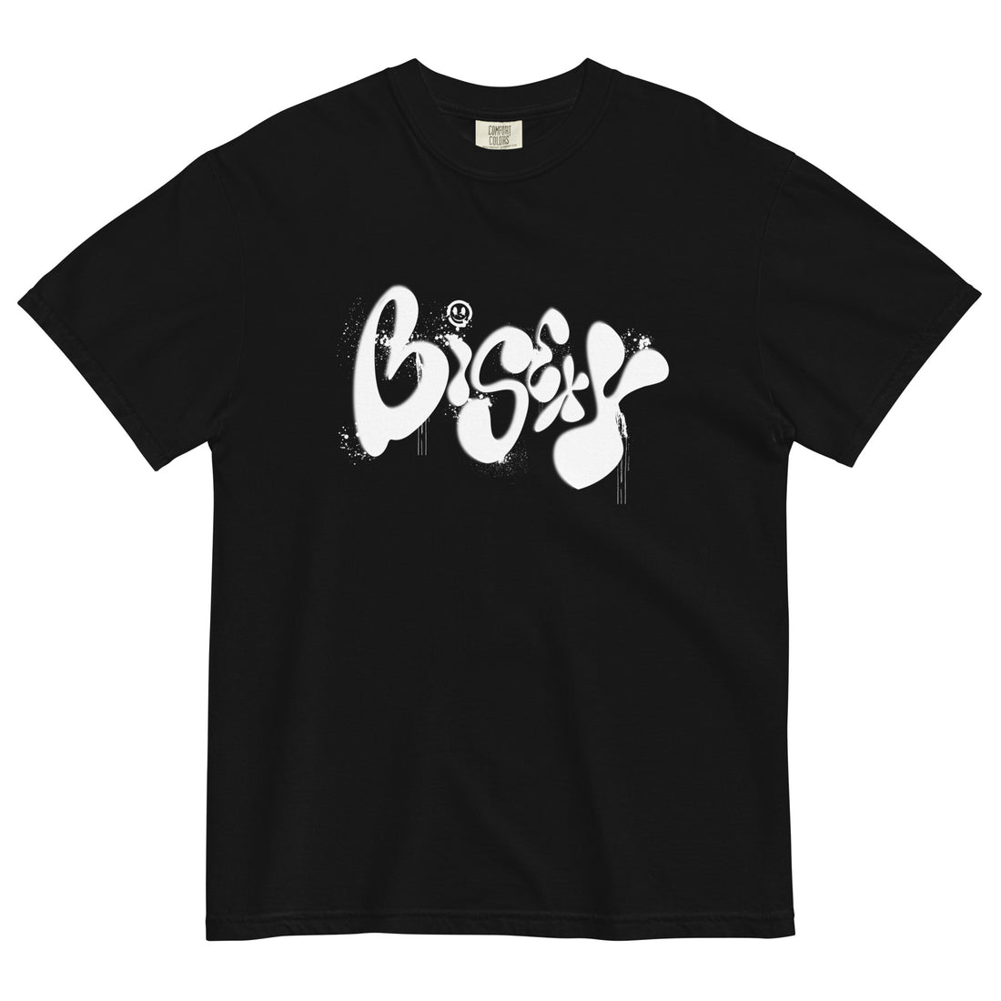 Bisexy Spray Paint Graffiti T-shirt - Fluro Divergent