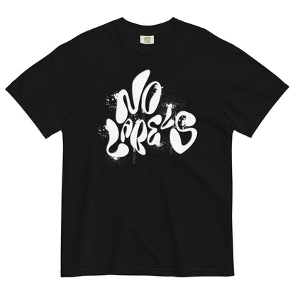 No Labels Spray Paint Graffiti t-shirt - Fluro Divergent  