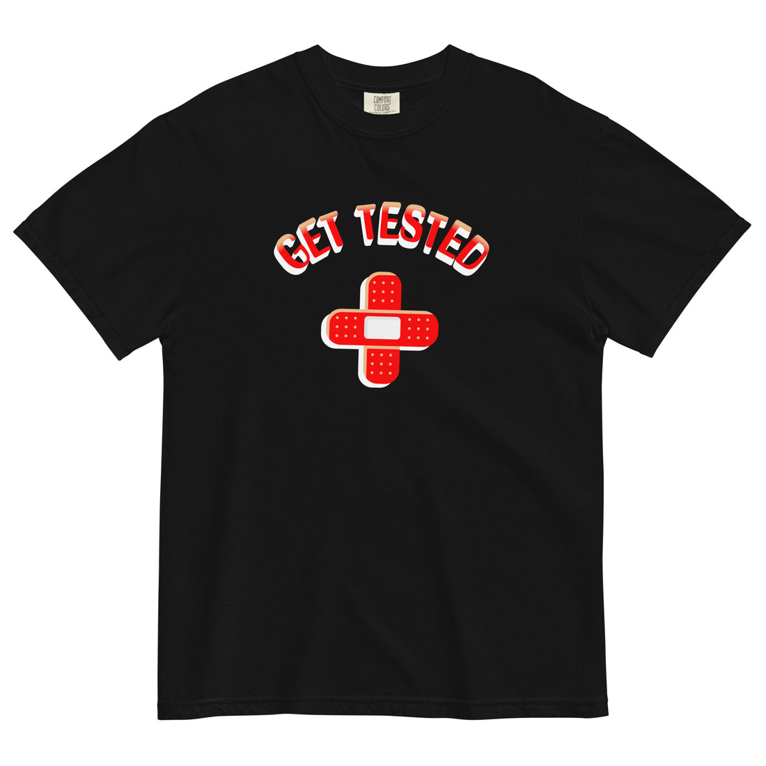 "Get Tested" t-shirt - Fluro Divergent