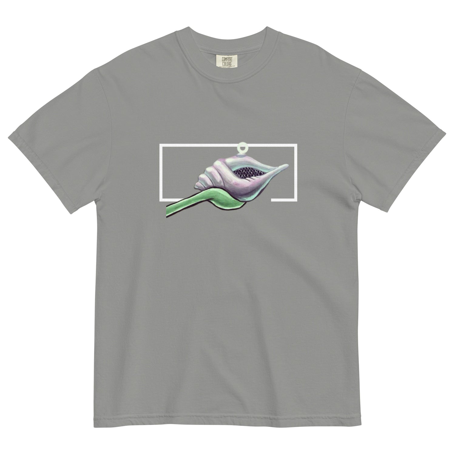 &quot;The Magic Conch&quot; t-shirt - Fluro Divergent  