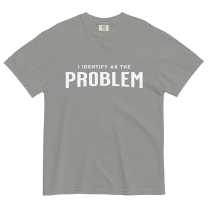 &quot;I Identify as the Problem&quot; T-shirt - Fluro Divergent  