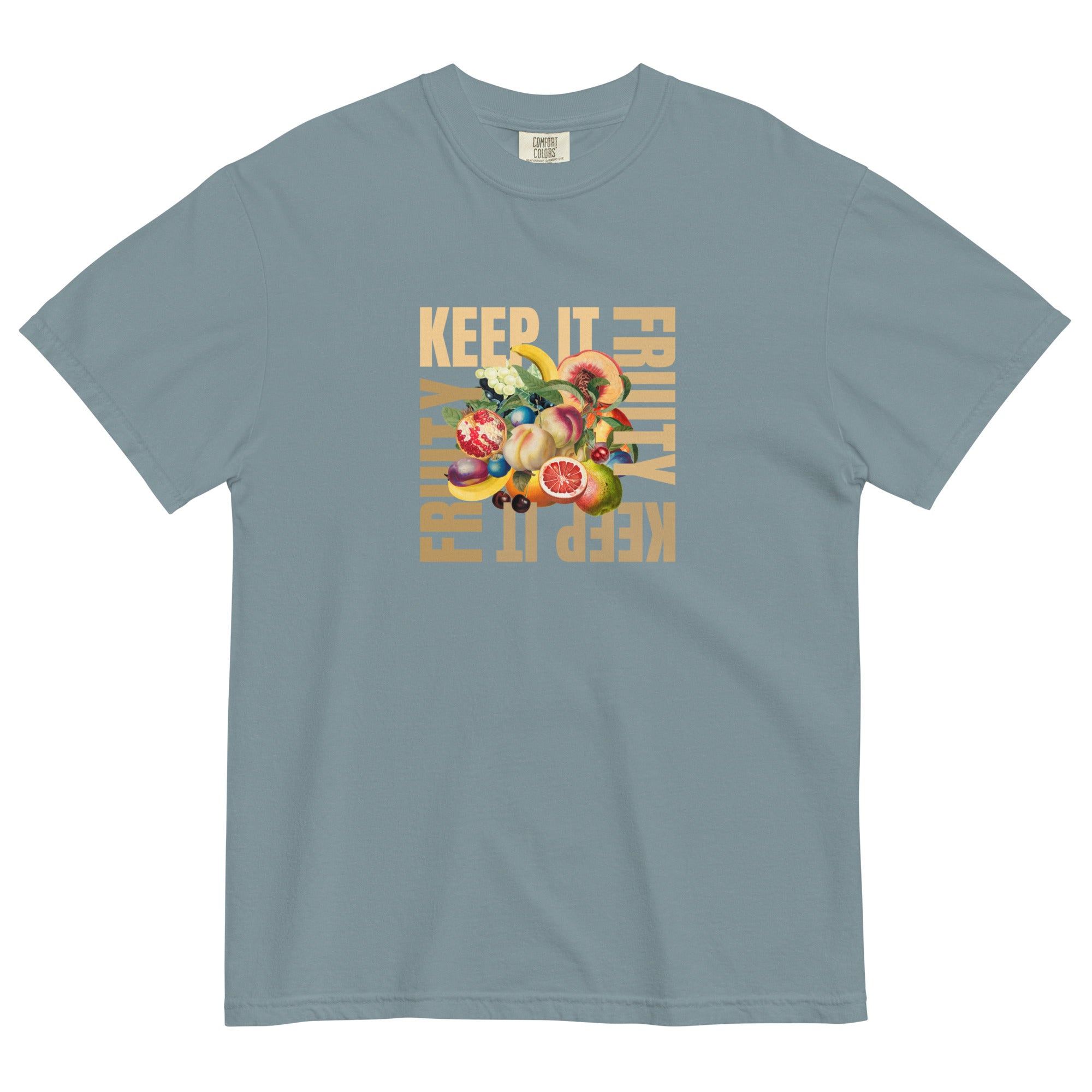 Keep it Fruity t-shirt - Fluro Divergent  