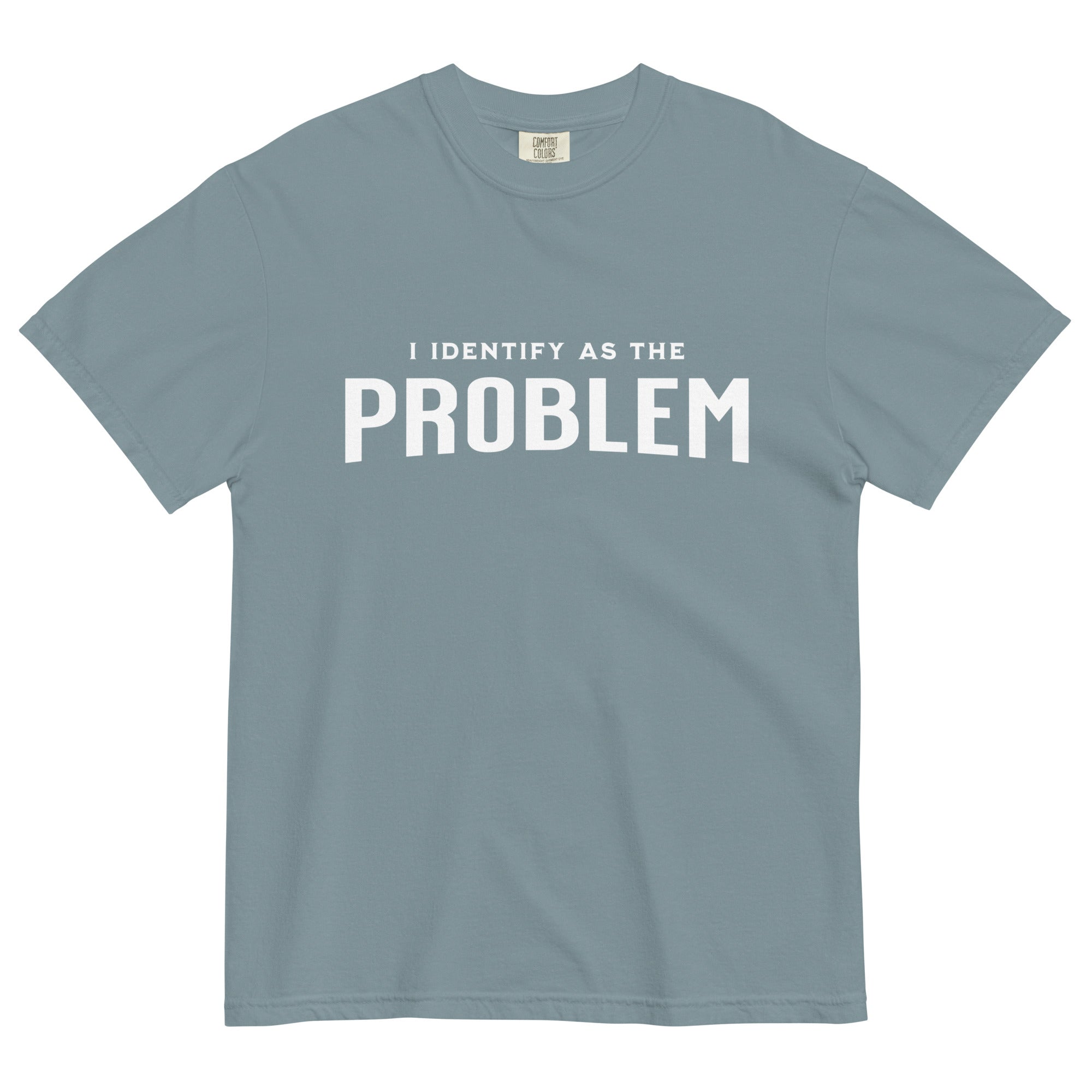 &quot;I Identify as the Problem&quot; T-shirt - Fluro Divergent  