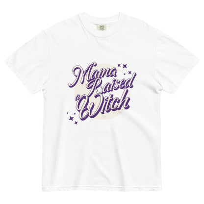 Mama Raised a Witch T-shirt - Fluro Divergent  