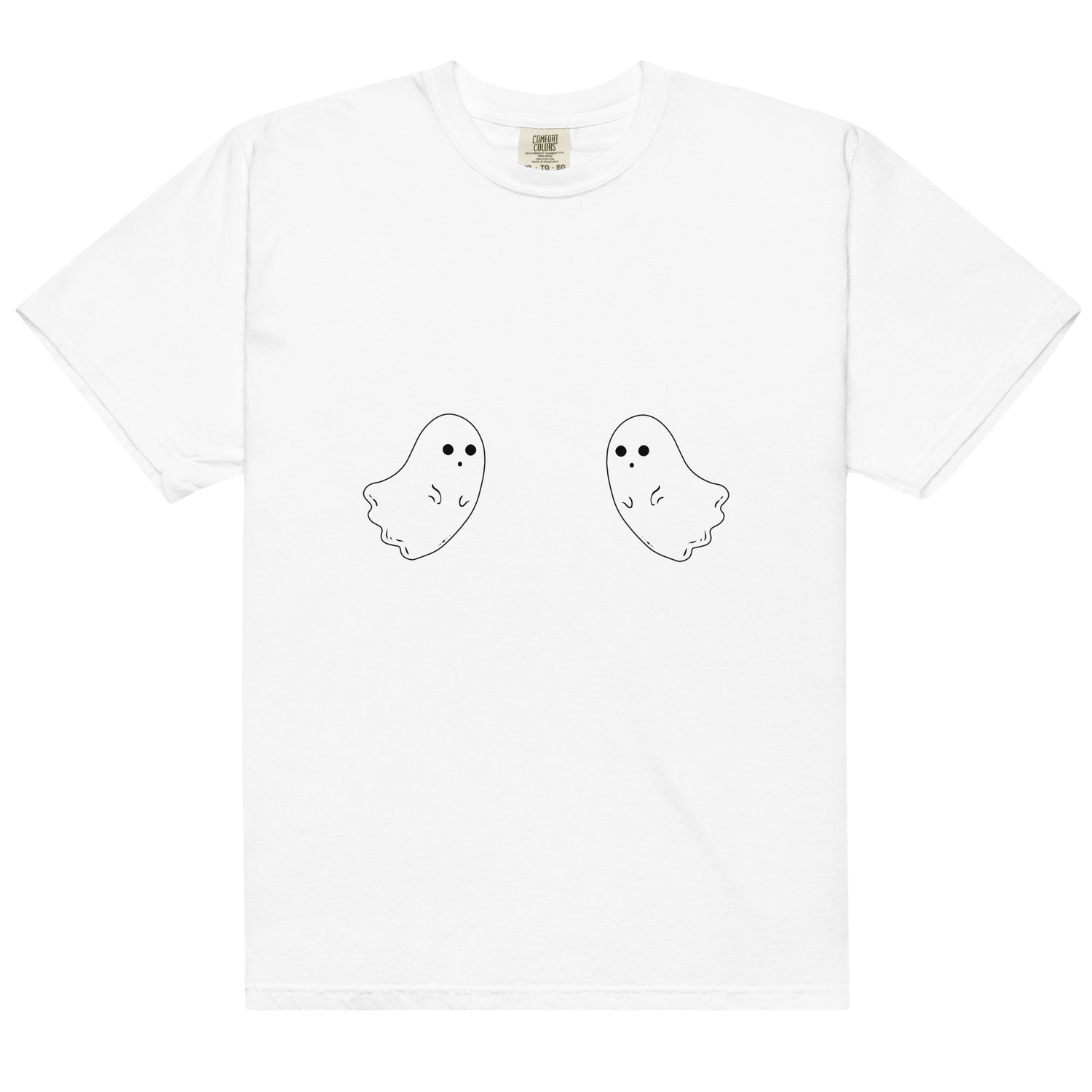 BOO-bies T shirt - Fluro Divergent  