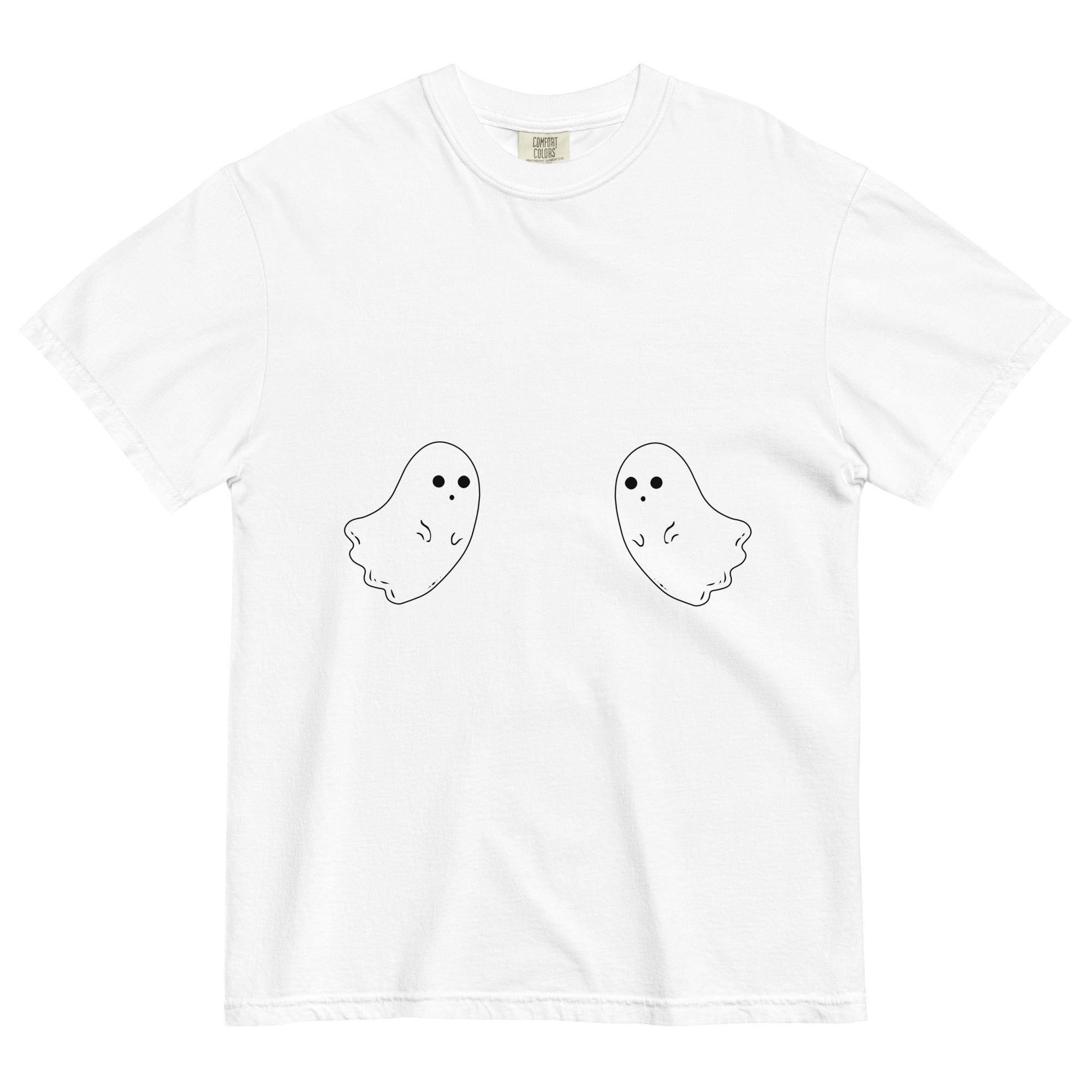 BOO-bies T shirt - Fluro Divergent  