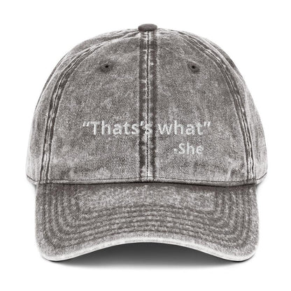 “That’s what she said” Cotton Twill Cap - Fluro Divergent  