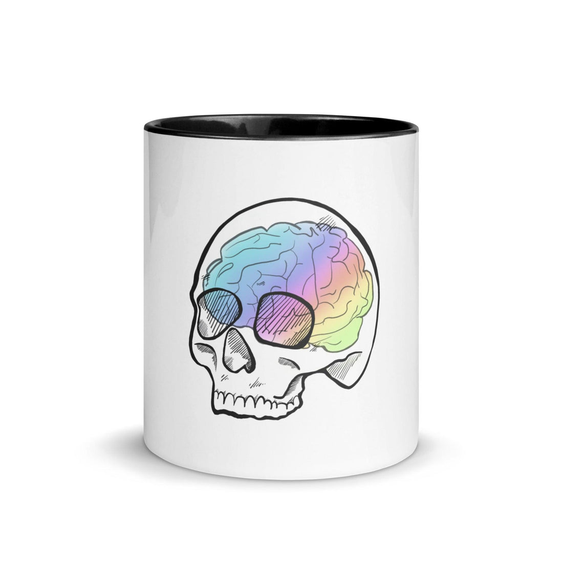 Mug with Color Inside - Fluro Divergent  