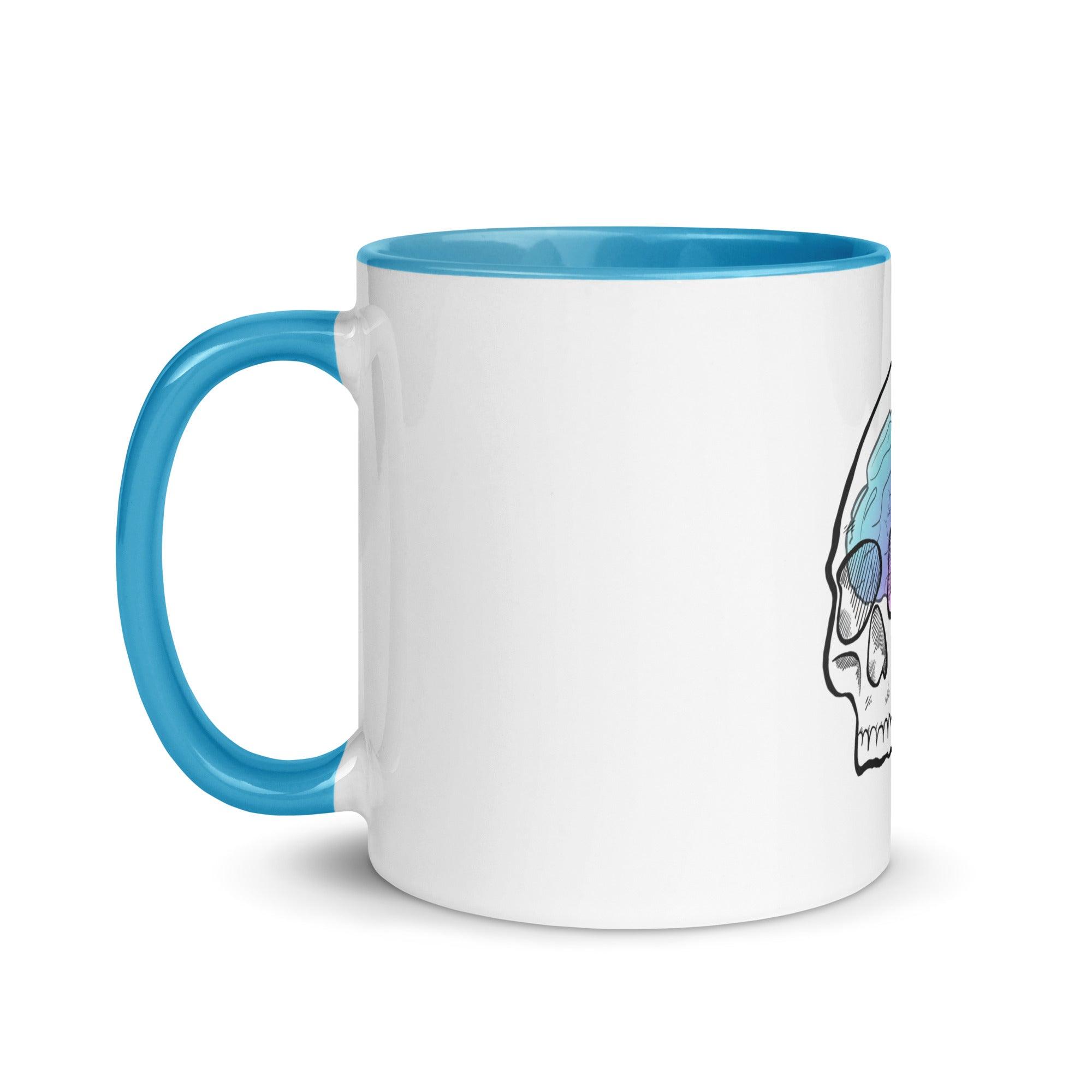 Mug with Color Inside - Fluro Divergent  