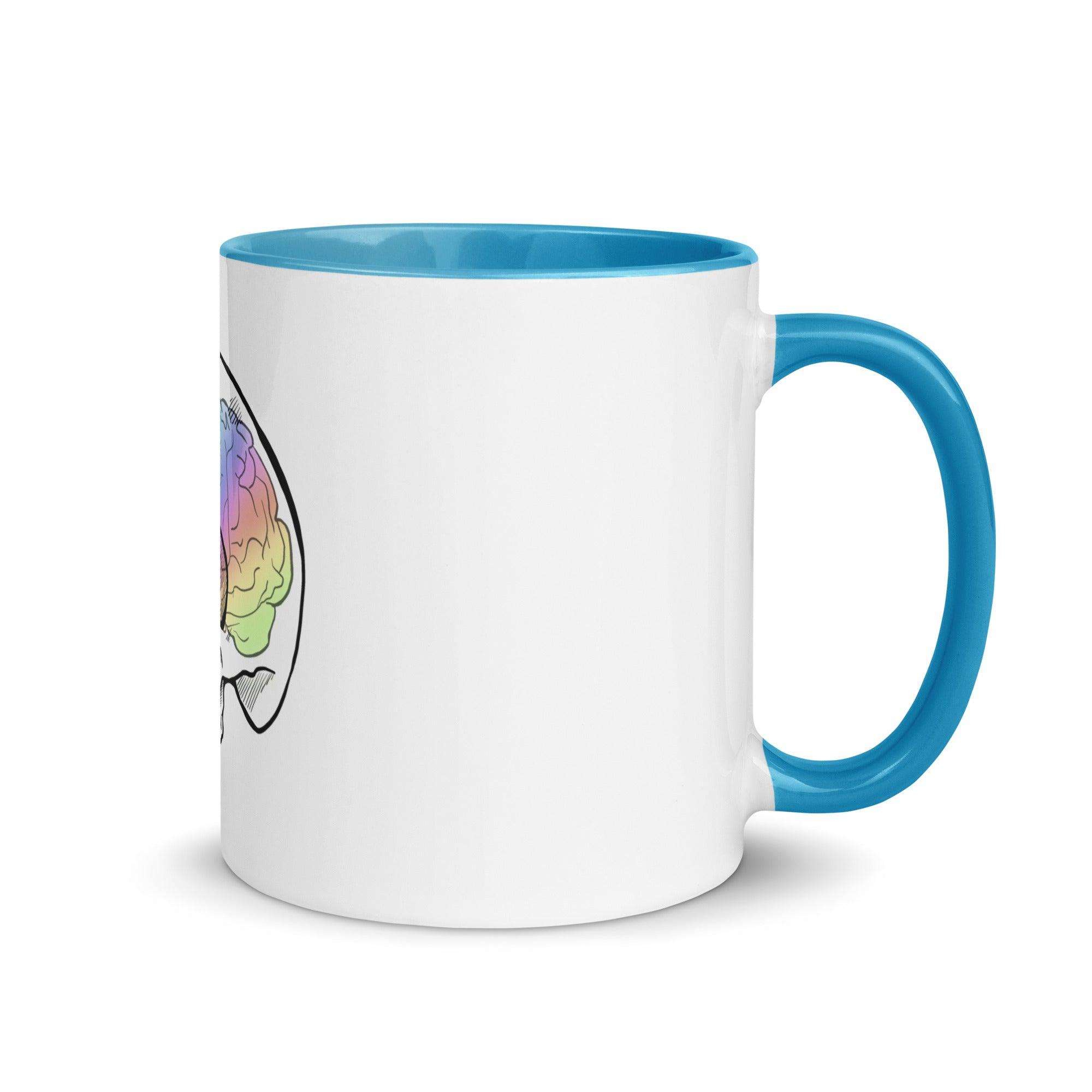 Mug with Color Inside - Fluro Divergent  