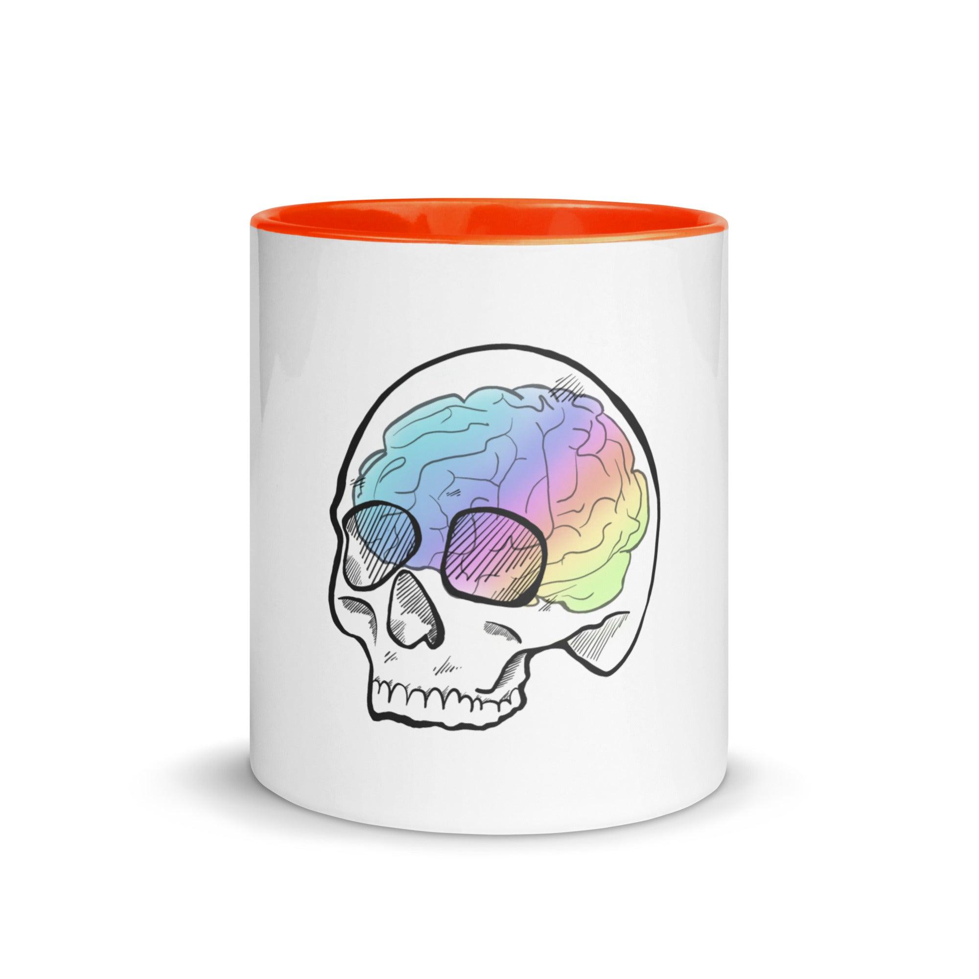 Mug with Color Inside - Fluro Divergent  