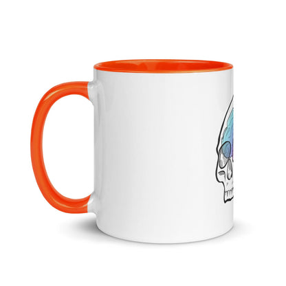 Mug with Color Inside - Fluro Divergent  