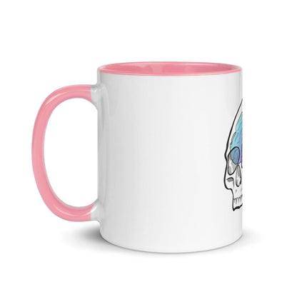 Mug with Color Inside - Fluro Divergent  