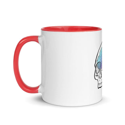 Mug with Color Inside - Fluro Divergent  