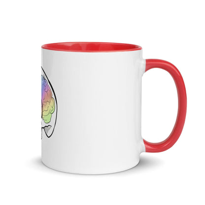 Mug with Color Inside - Fluro Divergent  
