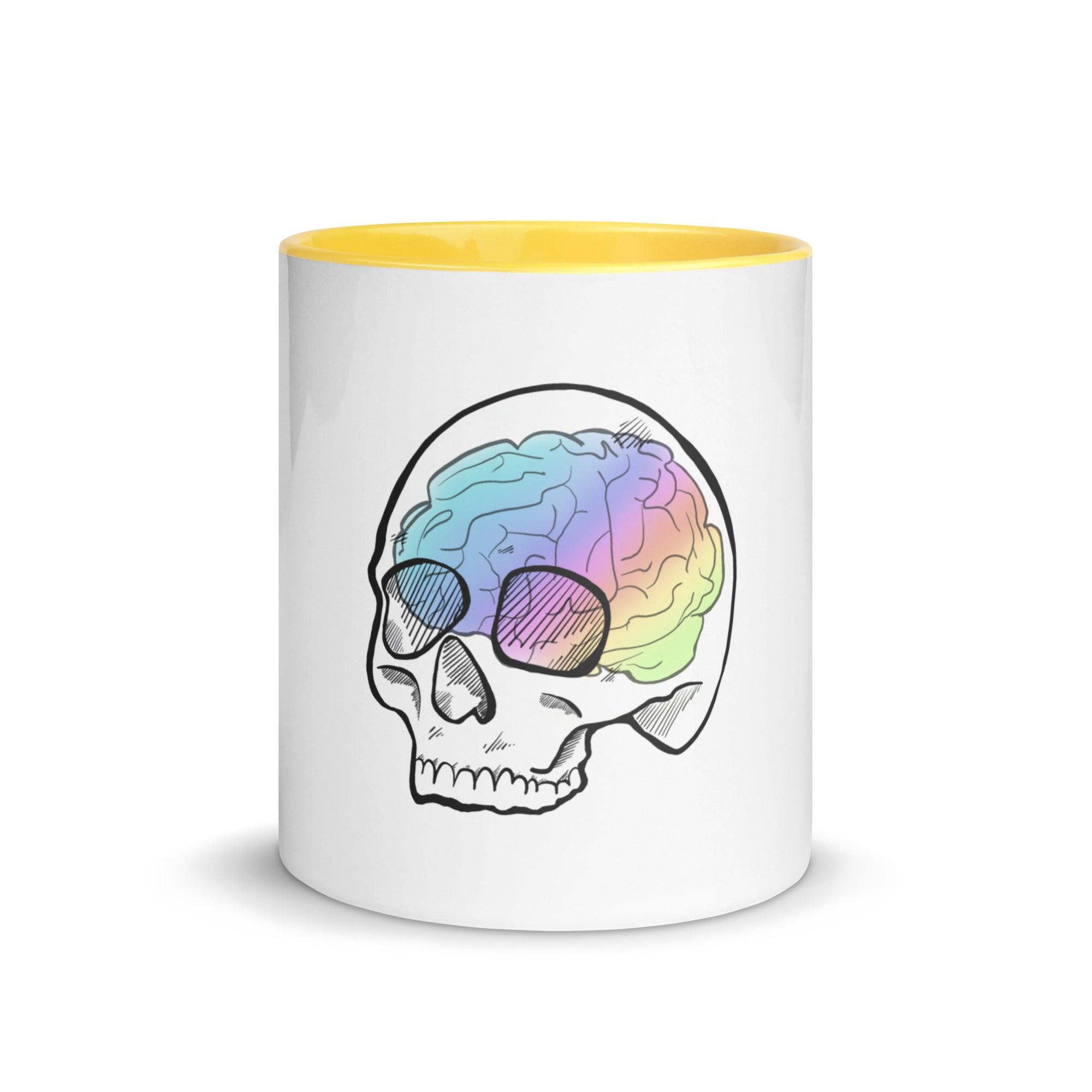Mug with Color Inside - Fluro Divergent  