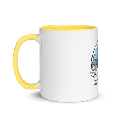 Mug with Color Inside - Fluro Divergent  