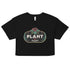 "Plant Daddy" Crop top - Fluro Divergent  